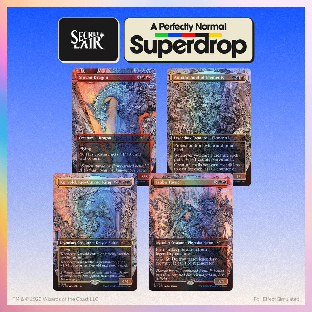 Secret Lair Drop: Artist Series: Ian Miller - Traditional Foil Edition - Secret Lair Drop Series (SLD)
