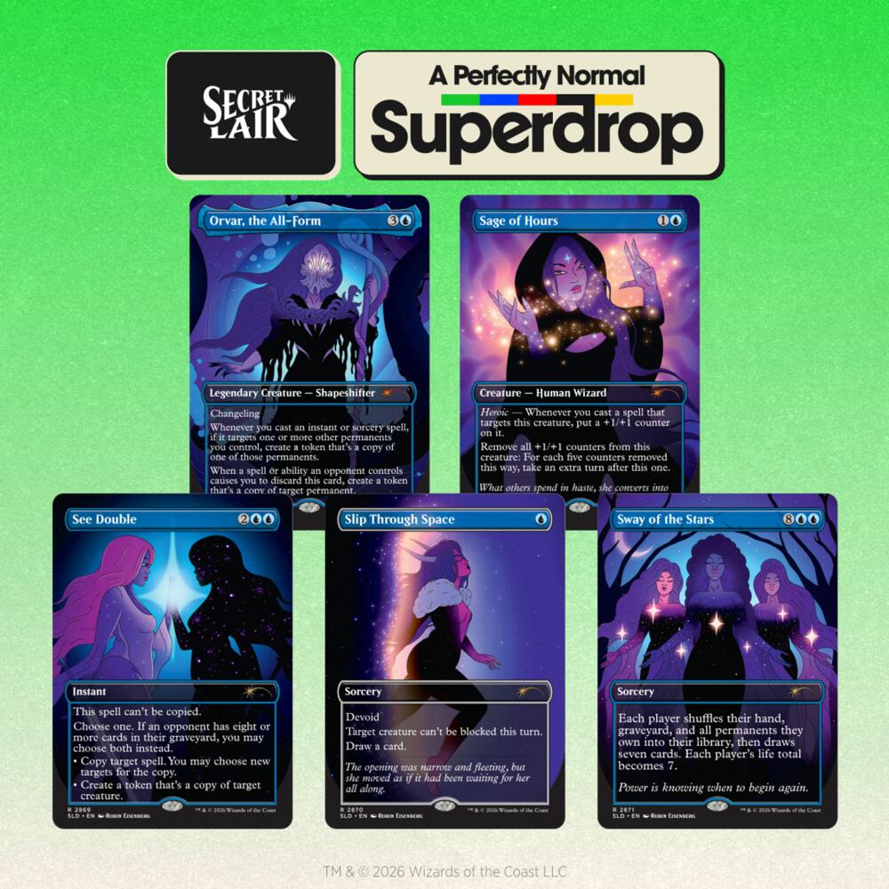 Secret Lair Drop: Cosmic Chill by Robin Eisenberg - Non-Foil Edition - Secret Lair Drop Series (SLD)