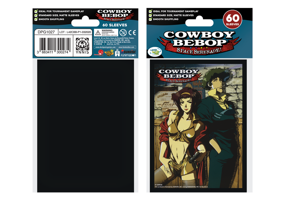 Officially Licensed Cowboy Bebop Std Sleeves - Spike & Faye