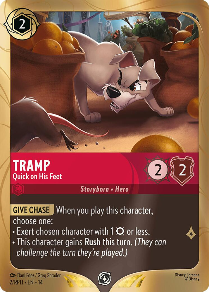 Tramp - Quick on His Feet (2) [Promo Cards]