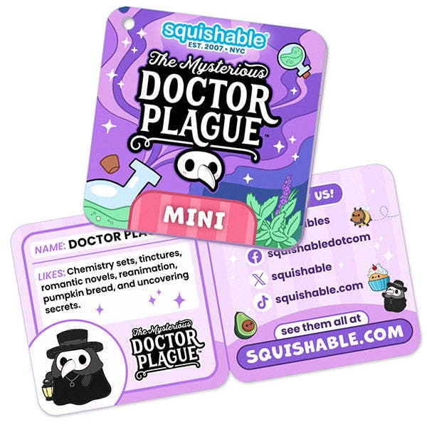 Squishable - Mini Red Riding Hood & Wolf Plague