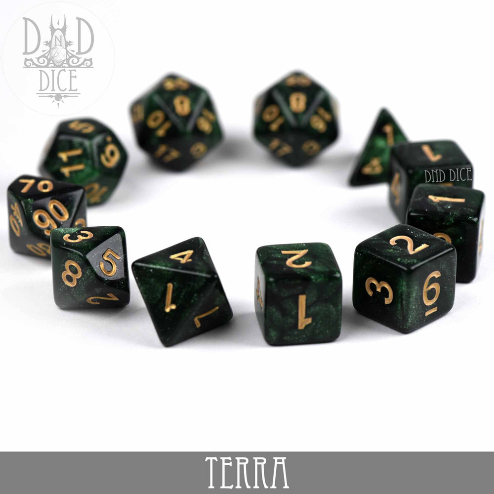 Terra Galaxy 7 or 11: 7 Dice Set