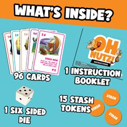 Oh Nutz! Card Game - Family Game Night Has Gone Nutz!