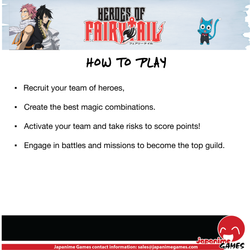 Heroes of Fairy Tail - Boardgame
