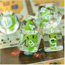 Frog RPG Dice Set