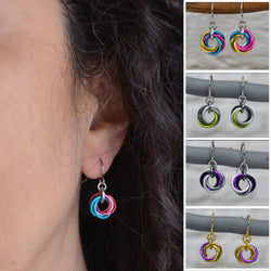 LGBTQ Rainbow Pride - Mini Knot Earring