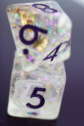 Frozen Treasure RPG Dice Set