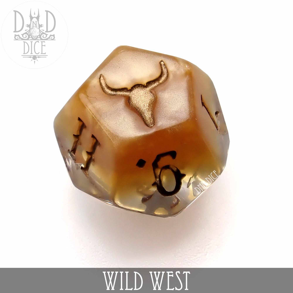 Wild West - 11 Dice Set