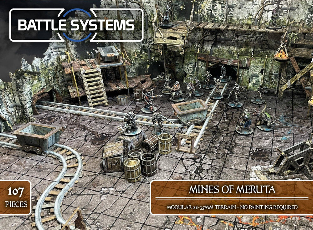 Battle Systems: Fantasy Dungeon - Mines of Meruta