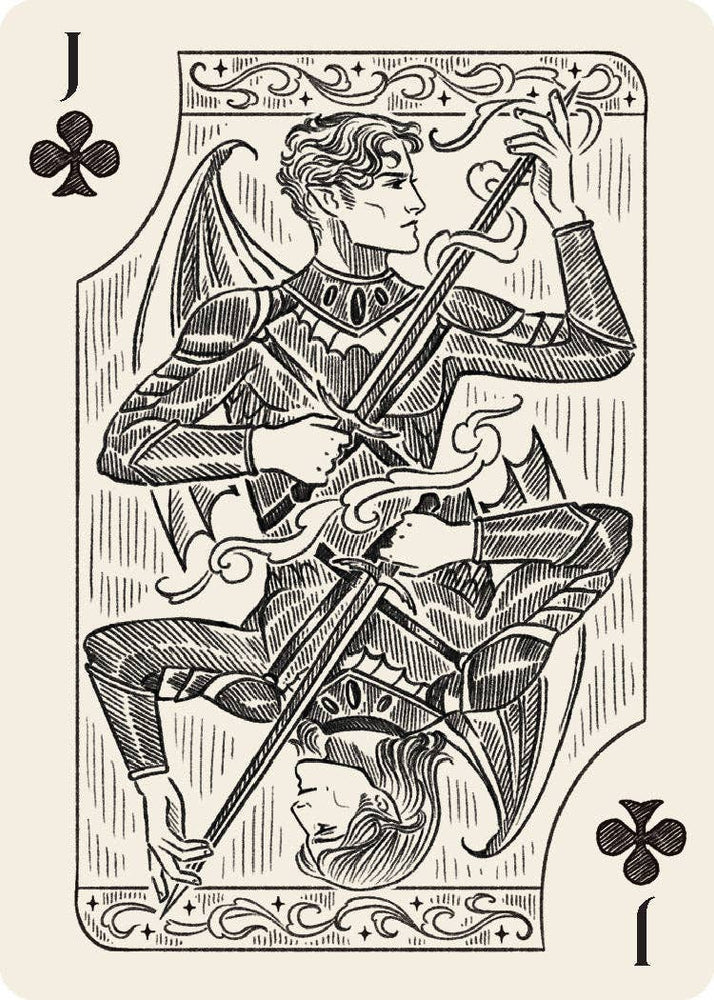 A Court of Thorns and Roses Official Playing Card Set (Night Court Inner Circle)