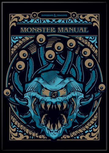 Dungeons & Dragons Spec Ed Monster Manual Magnet
