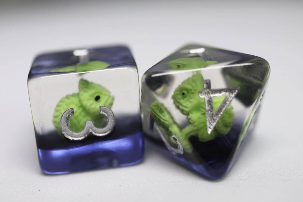 Colorful Chameleon RPG Dice Set