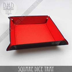 Square Dice Tray: Blue