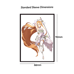 Officially Licensed SAO Alicization YGO Sleeves Asuna