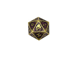 Holiday Mystery Metal D20: Single