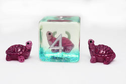 Gummy Turtle RPG Dice Set