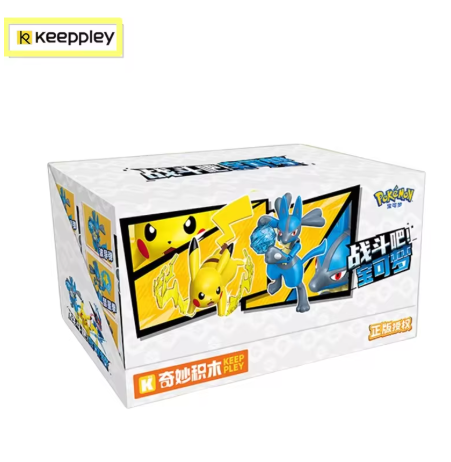 Pokemon Keeppley Battle Series Wave 1 Model Kit Set