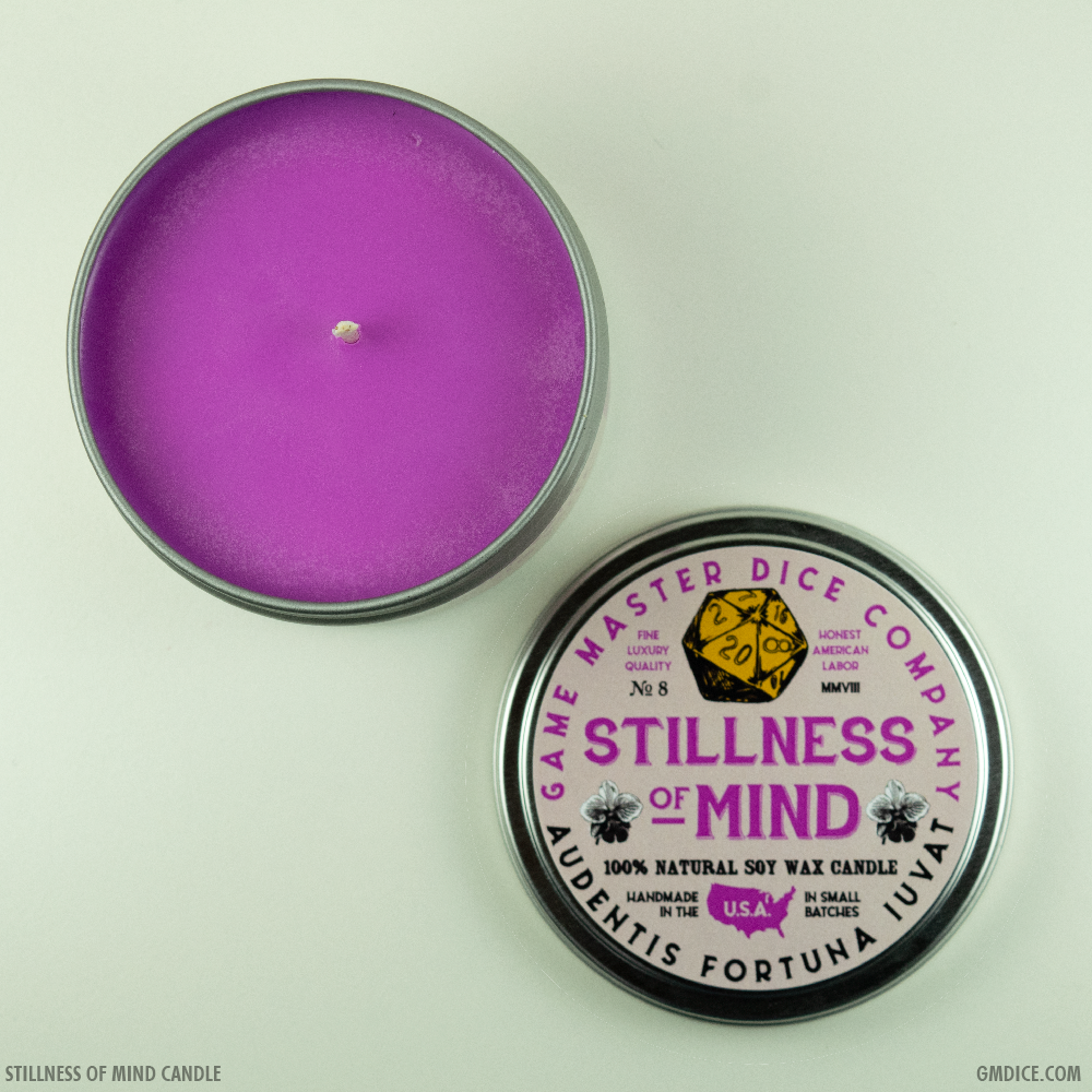 Stillness of Mind Gaming Candle: 8oz