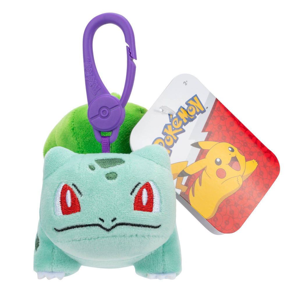 Pokemon Plush Clip-On Asst 6pc Counter Display