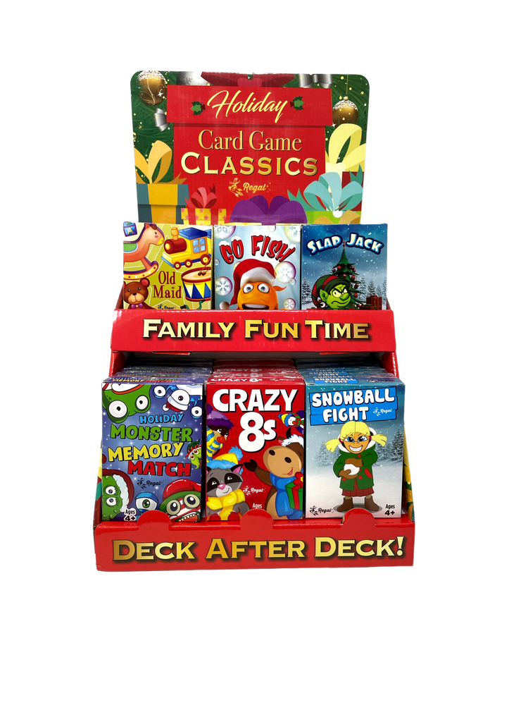 Holiday Kid's Card Games — Snowball Fight