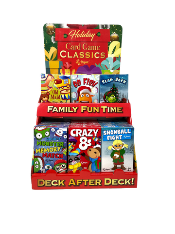 Holiday Kid's Card Games — Crazy 8s