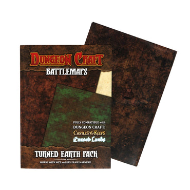 BattleMap – Turned Earth Battle Map for DnD