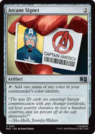 Arcane Signet [Marvel Super Heroes Commander]