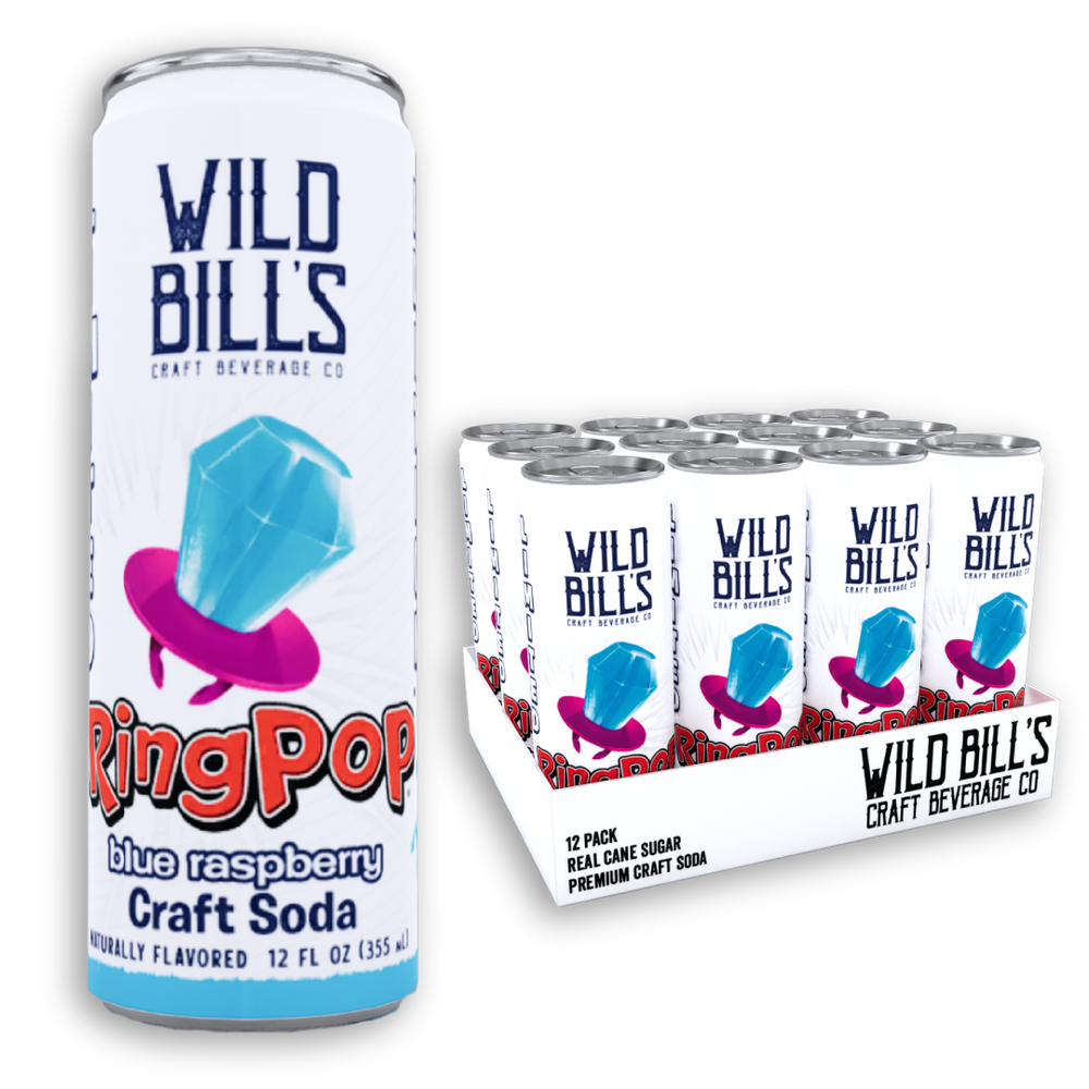 Wild Bill's - Ring Pop Soda Berry Blast Pure Cane Sugar