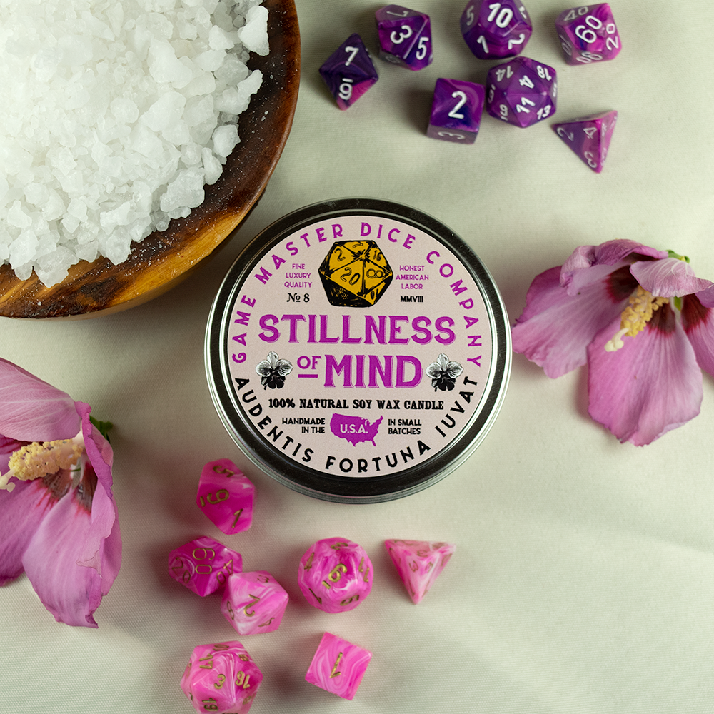 Stillness of Mind Gaming Candle: 8oz
