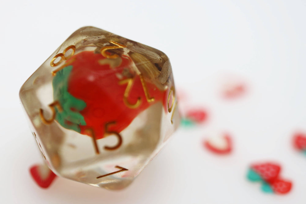 Wild Strawberries RPG Dice Set