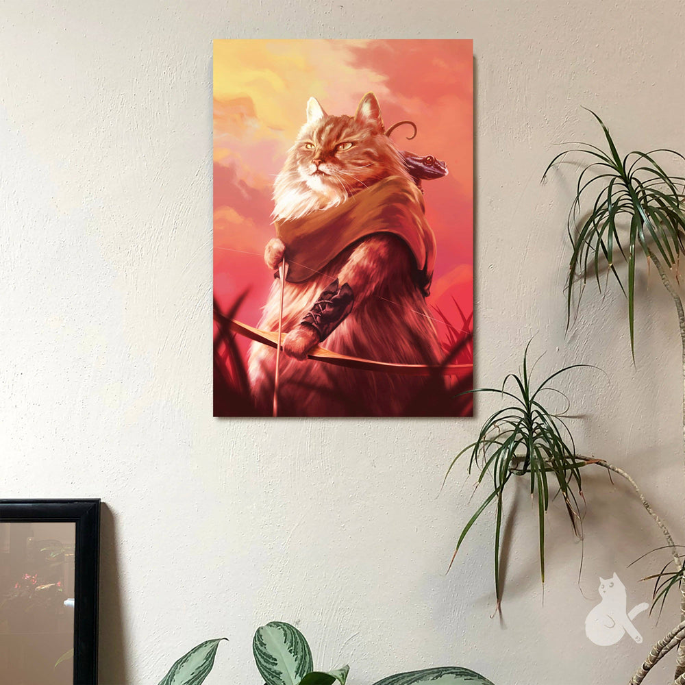 Ranger Cat Prints: 8.5 x 11" Print