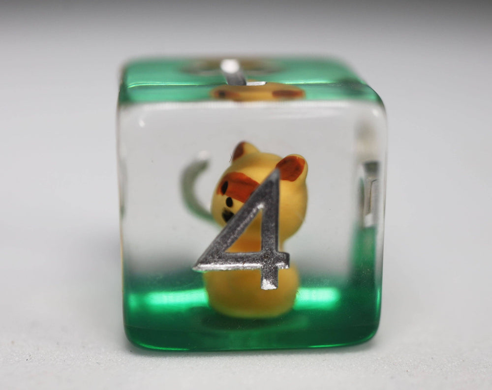 Baby Raccoon RPG Dice Set