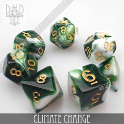 Climate Change 7 or 11: 7 Dice Set