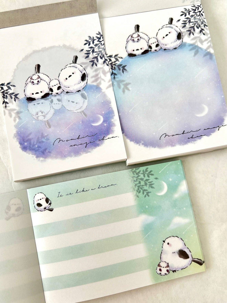 114510 Snow Birds Moon Mini Notepad-10