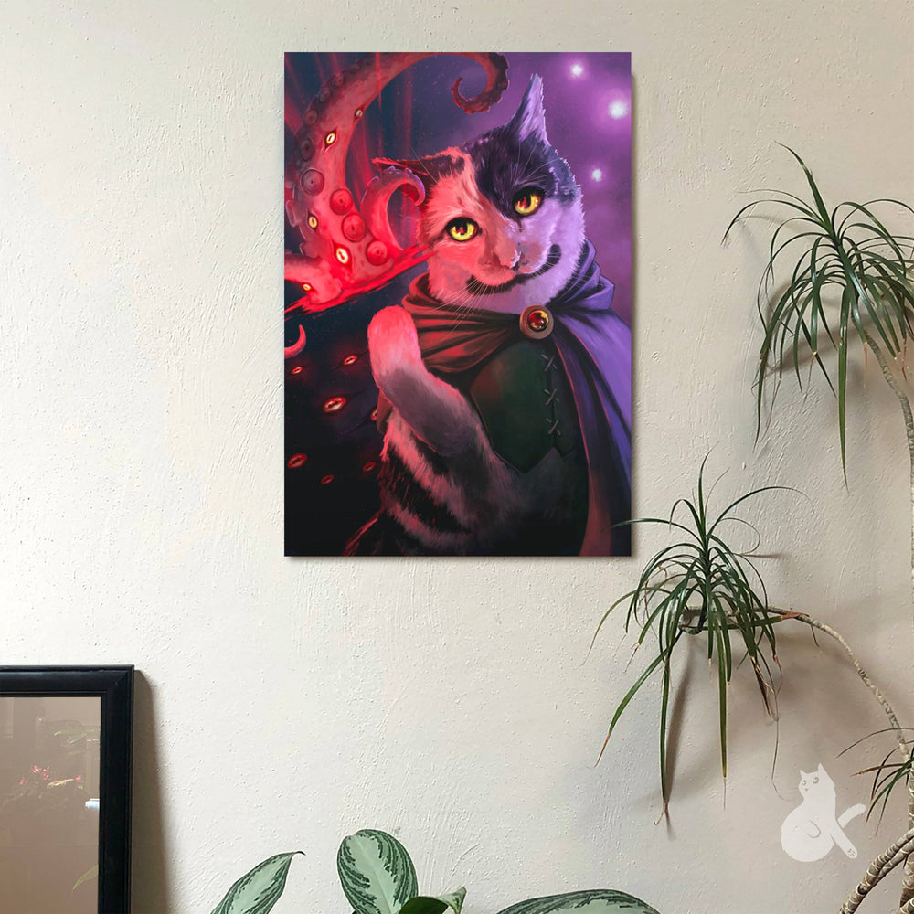 Warlock Cat Prints: 8.5 x 11" Print