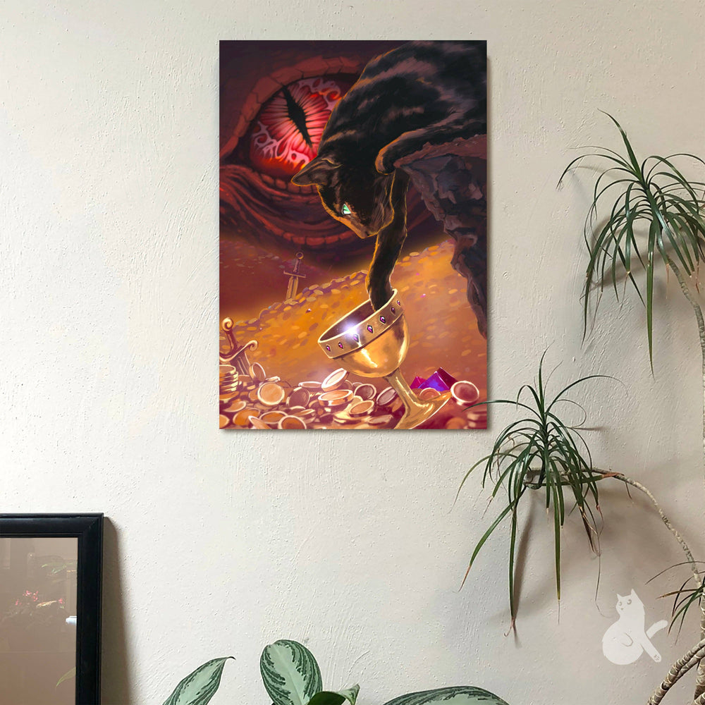 Rogue Cat Prints - Thief: 8.5 x 11" Print