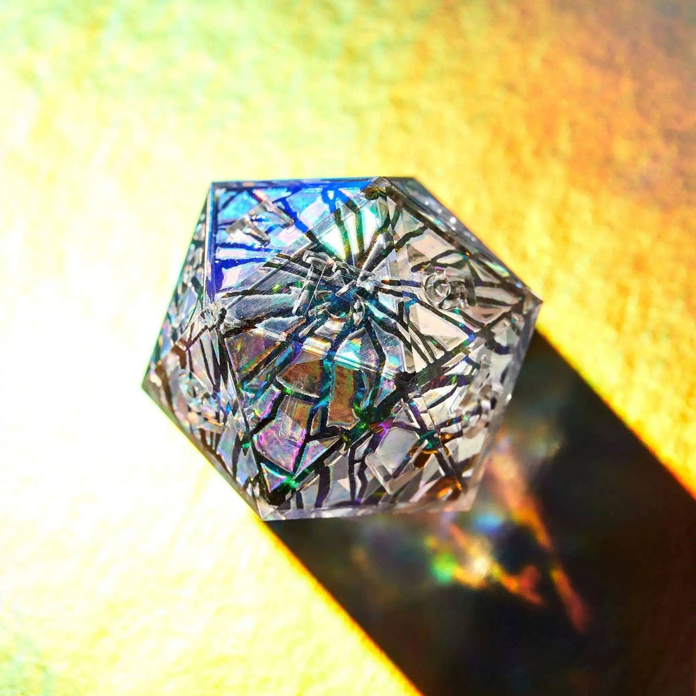 Heart of Glass 7-Piece Iconic Dice Set