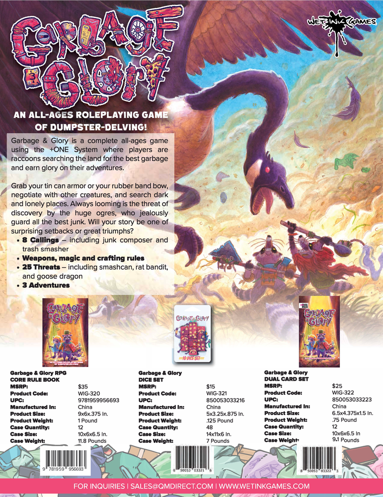 Garbage & Glory RPG