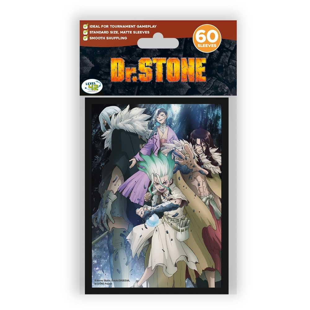Officially Licensed Dr Stone Standard Sleeves Battle Team