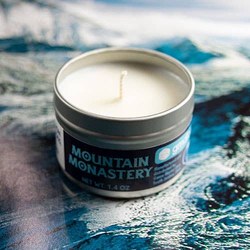 Mountain Monastery Gaming Candle: 8oz