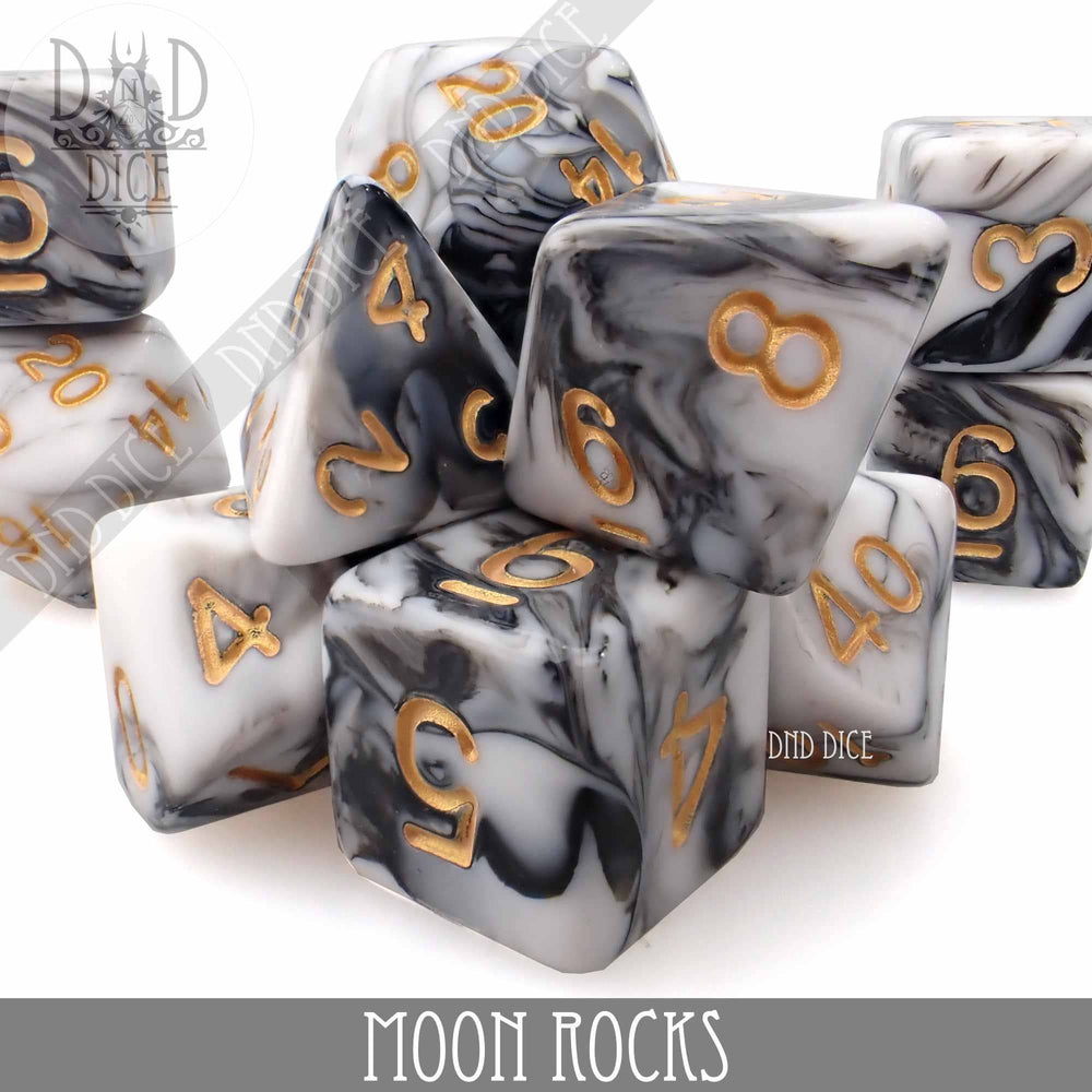 Moon Rocks 7 Dice Set