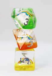 Double Rainbow RPG Dice Set
