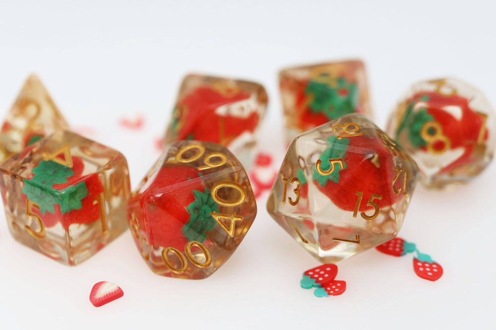Wild Strawberries RPG Dice Set