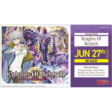 Cardfight Vanguard - Knights of Rebirth Booster Box