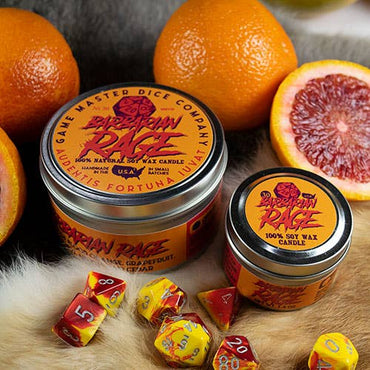 Barbarian Rage Gaming Candle: 8oz