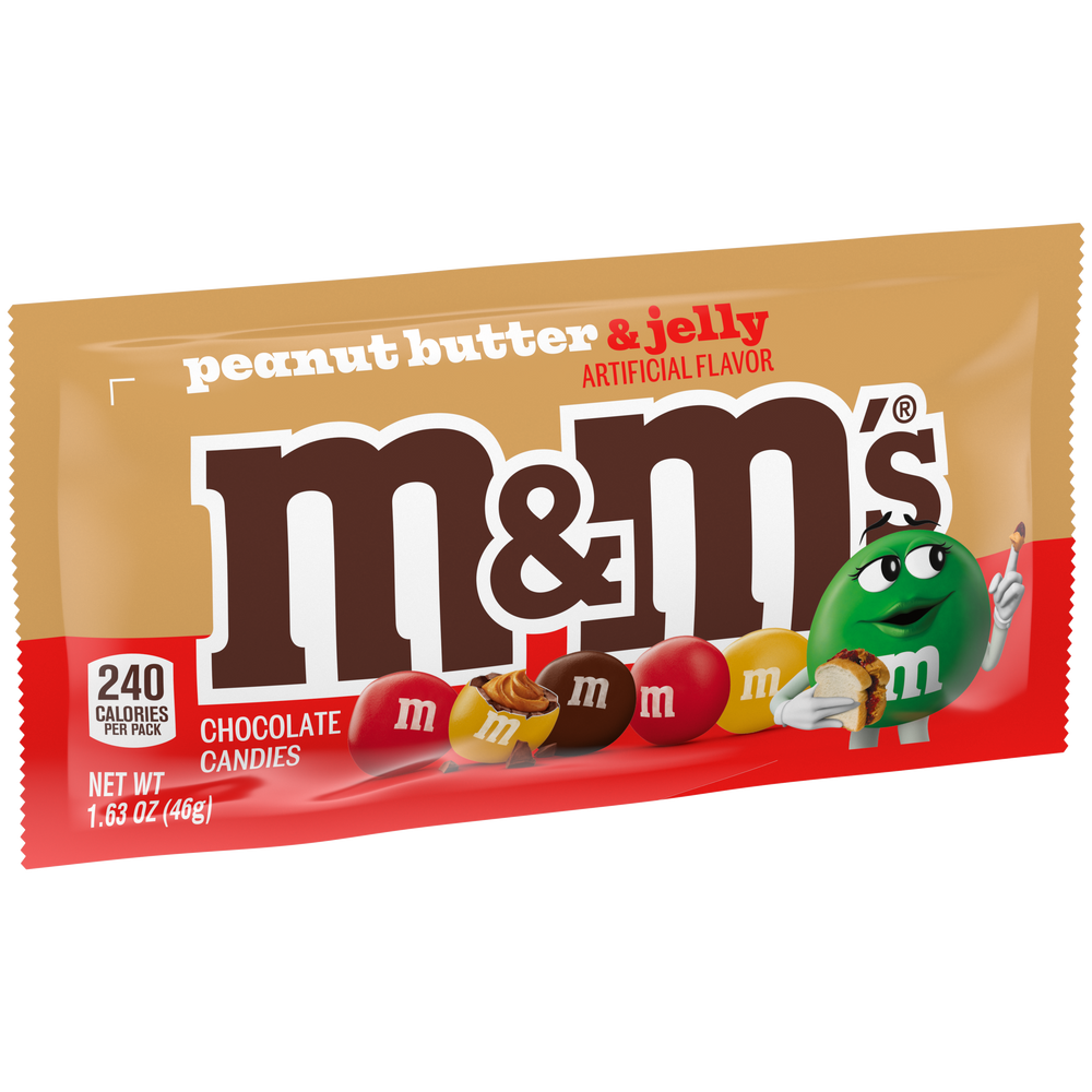 M&M Peanut Butter & Jelly 1.63oz, 24ct