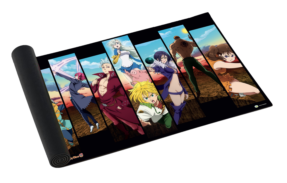 Officially Licensed Seven Deadly Sins Playmat - Heroes Team