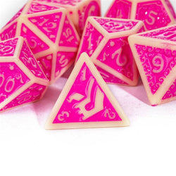 Fuscia Depths RPG Dice Set