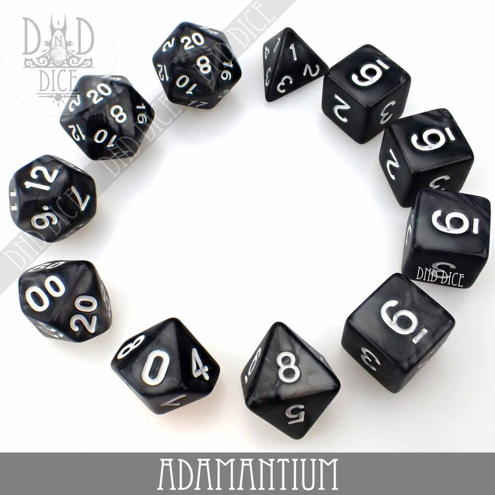 Adamantium 11 Dice Set