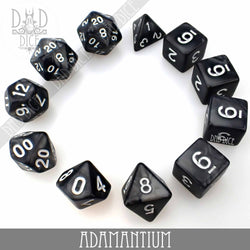 Adamantium 11 Dice Set